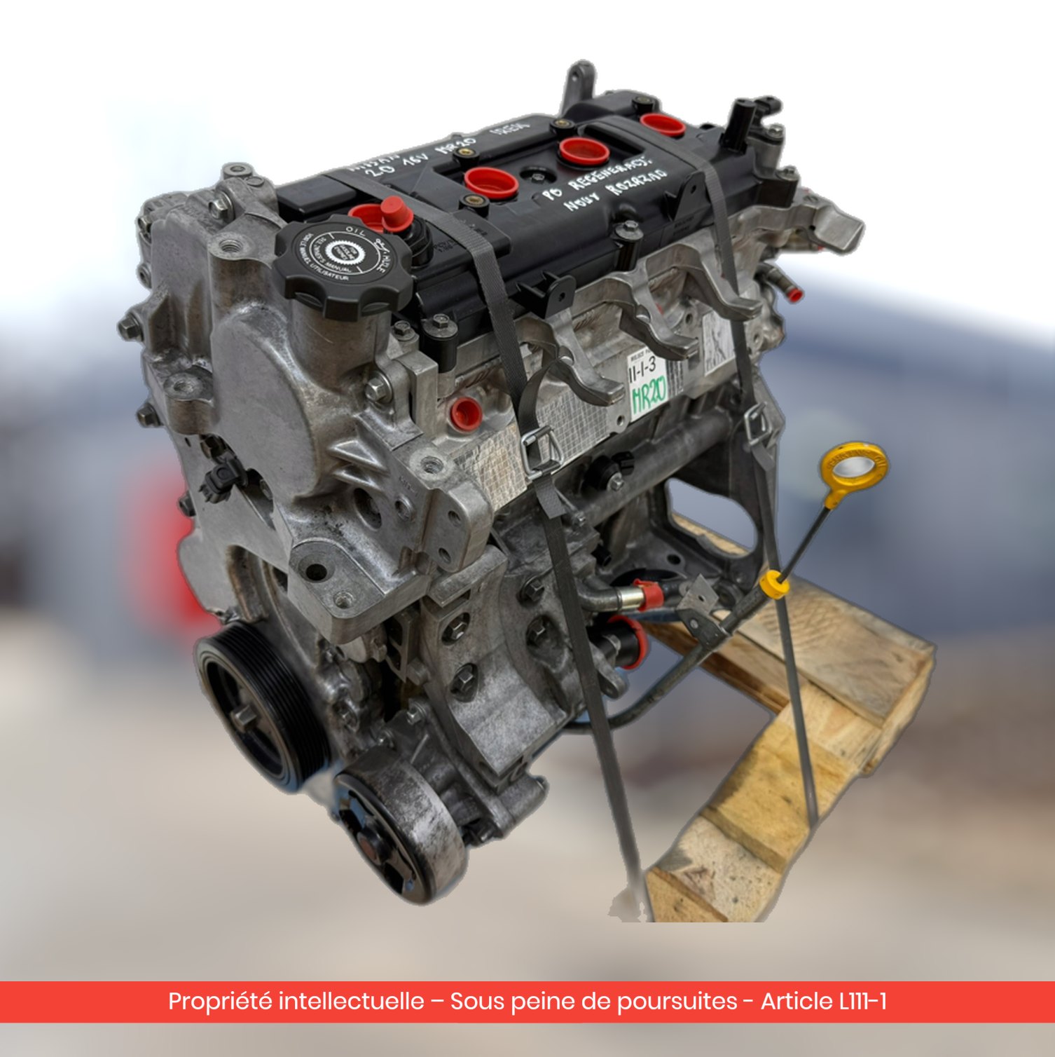 Moteur Nissan X-trail II T31 MR20 MR20DE — occasion — vue 4
