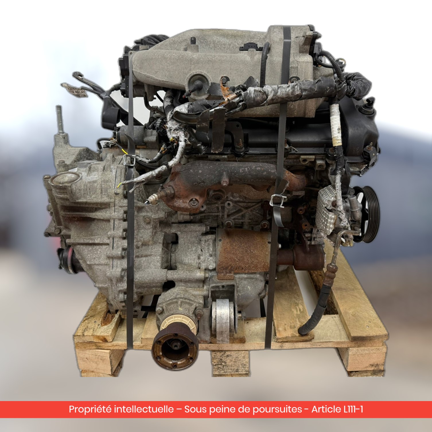 Moteur Jaguar X-type V6 WB AJ — occasion — vue 2
