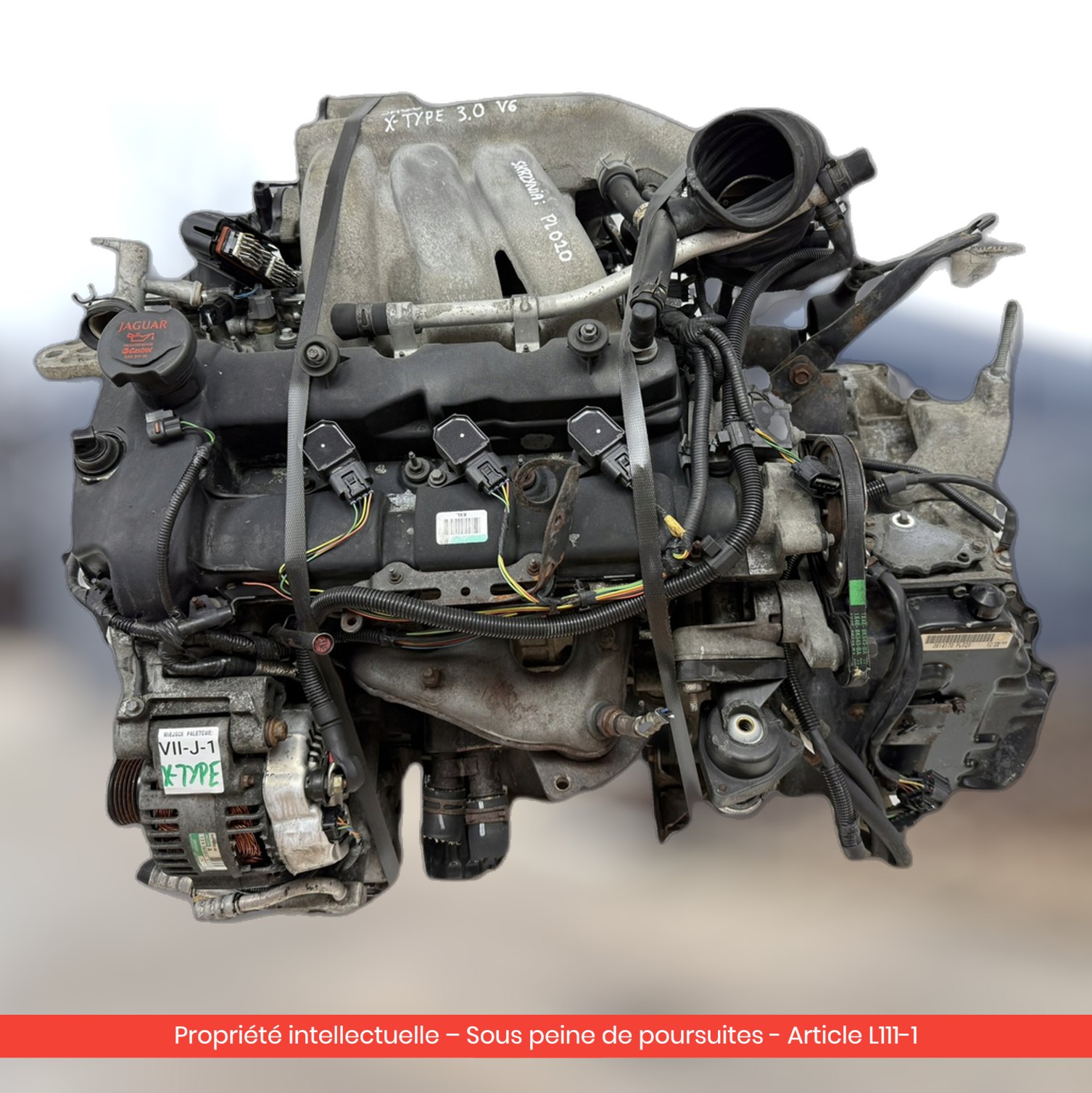 Moteur Jaguar X-type V6 WB AJ — occasion — vue 4
