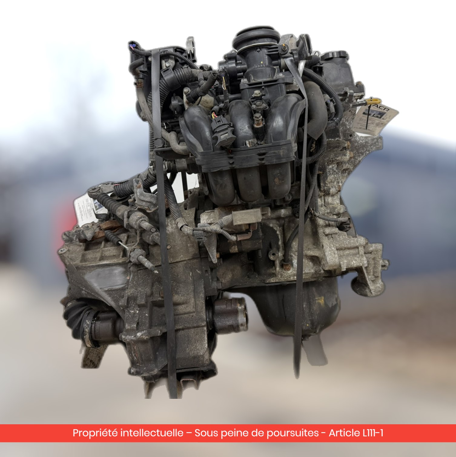 Moteur Peugeot 107 / Citroën C1 / Toyota Aygo 1KR 1KR — occasion — vue 4