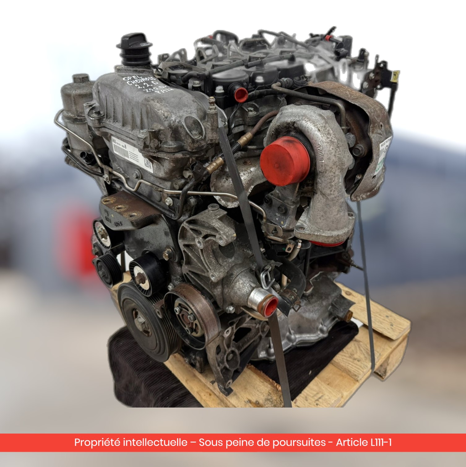 Moteur Opel Antara / Chevrolet Captiva Z22D1 Z22DMH — occasion — vue 3