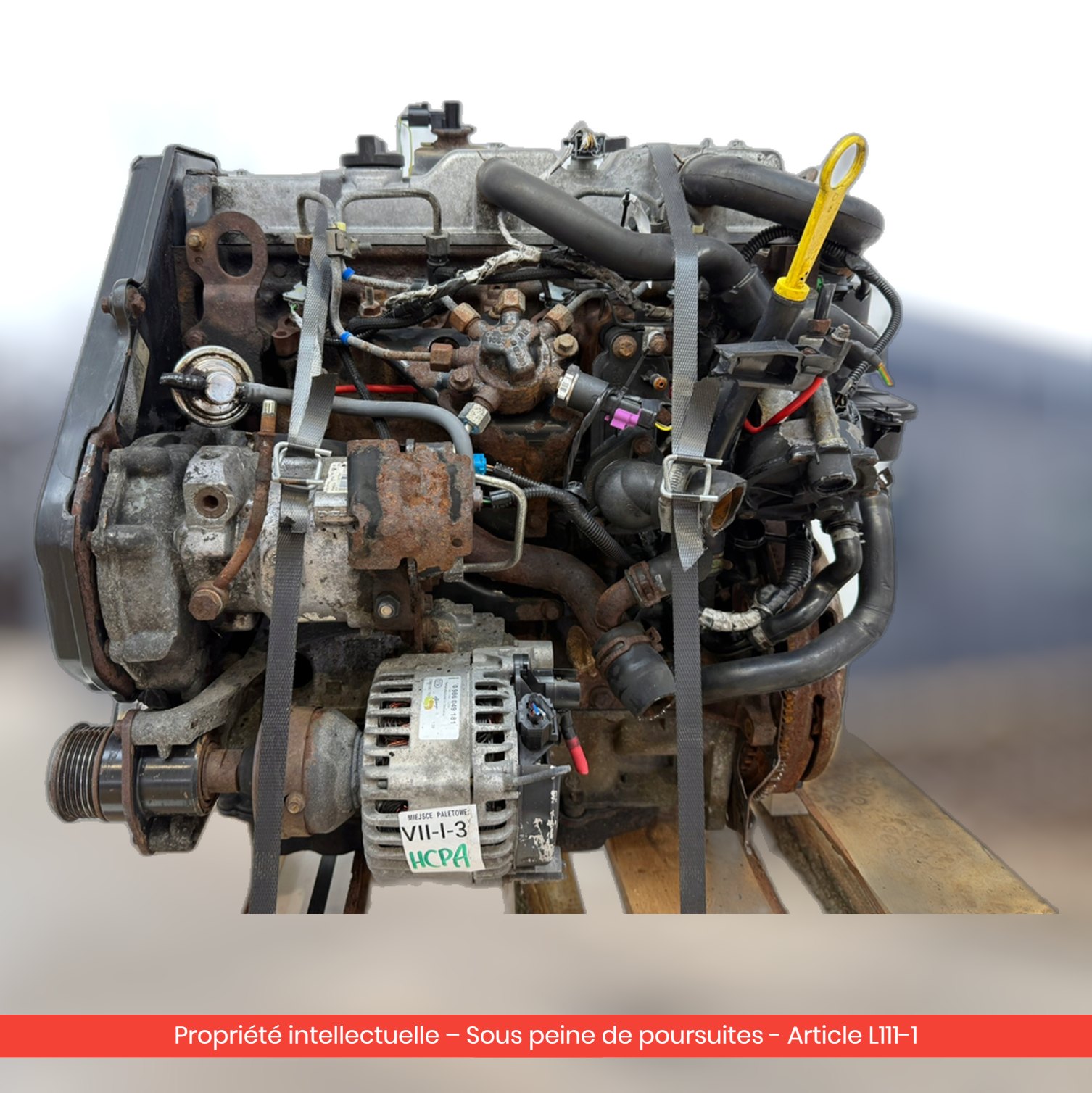 Moteur Ford Transit HCPA — occasion — vue 3