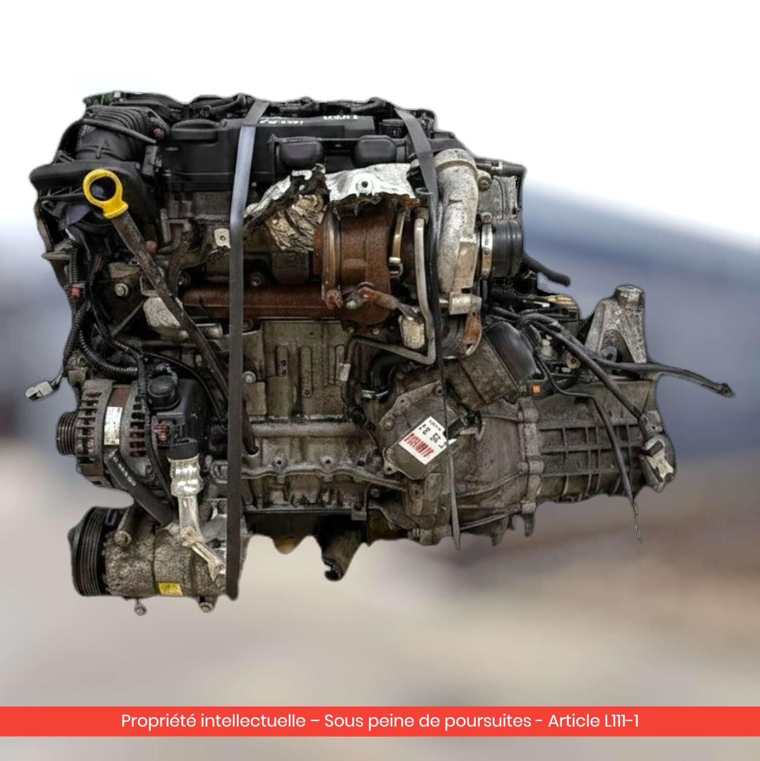 Moteur Ford Focus II MK2 HHDA — occasion — vue 2