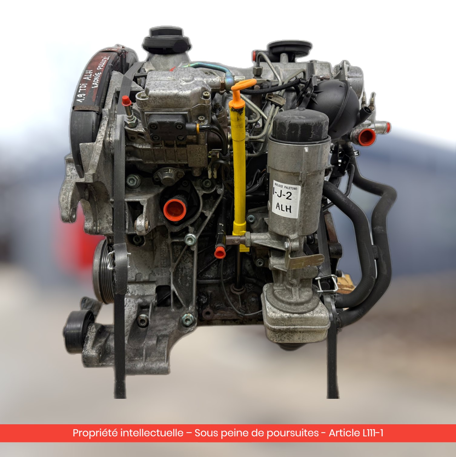 Moteur Volkswagen Golf IV / Seat Leon I / Audi A3 ALH — occasion — vue 1