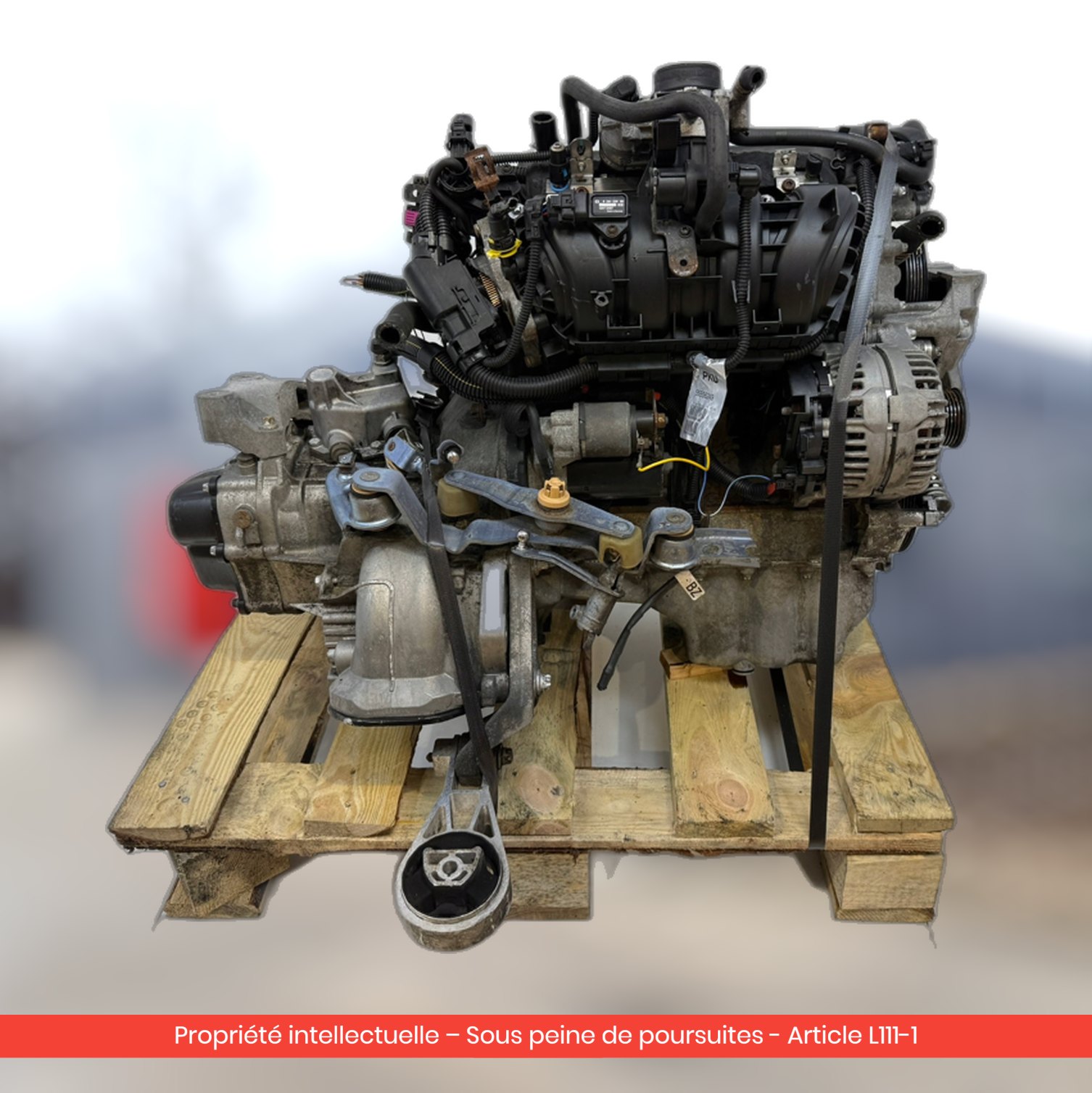 Moteur Opel Corsa C Z12XEP — occasion — vue 3