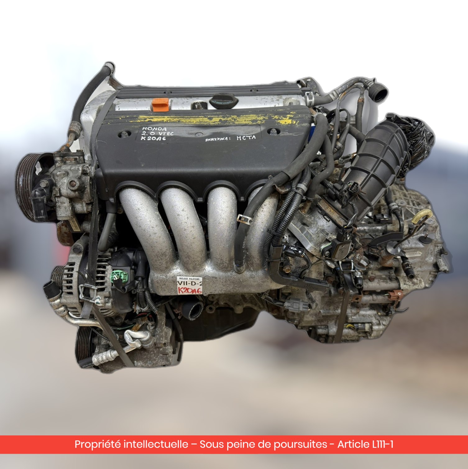 Moteur Honda Accord VII K20A6 — occasion — vue 4