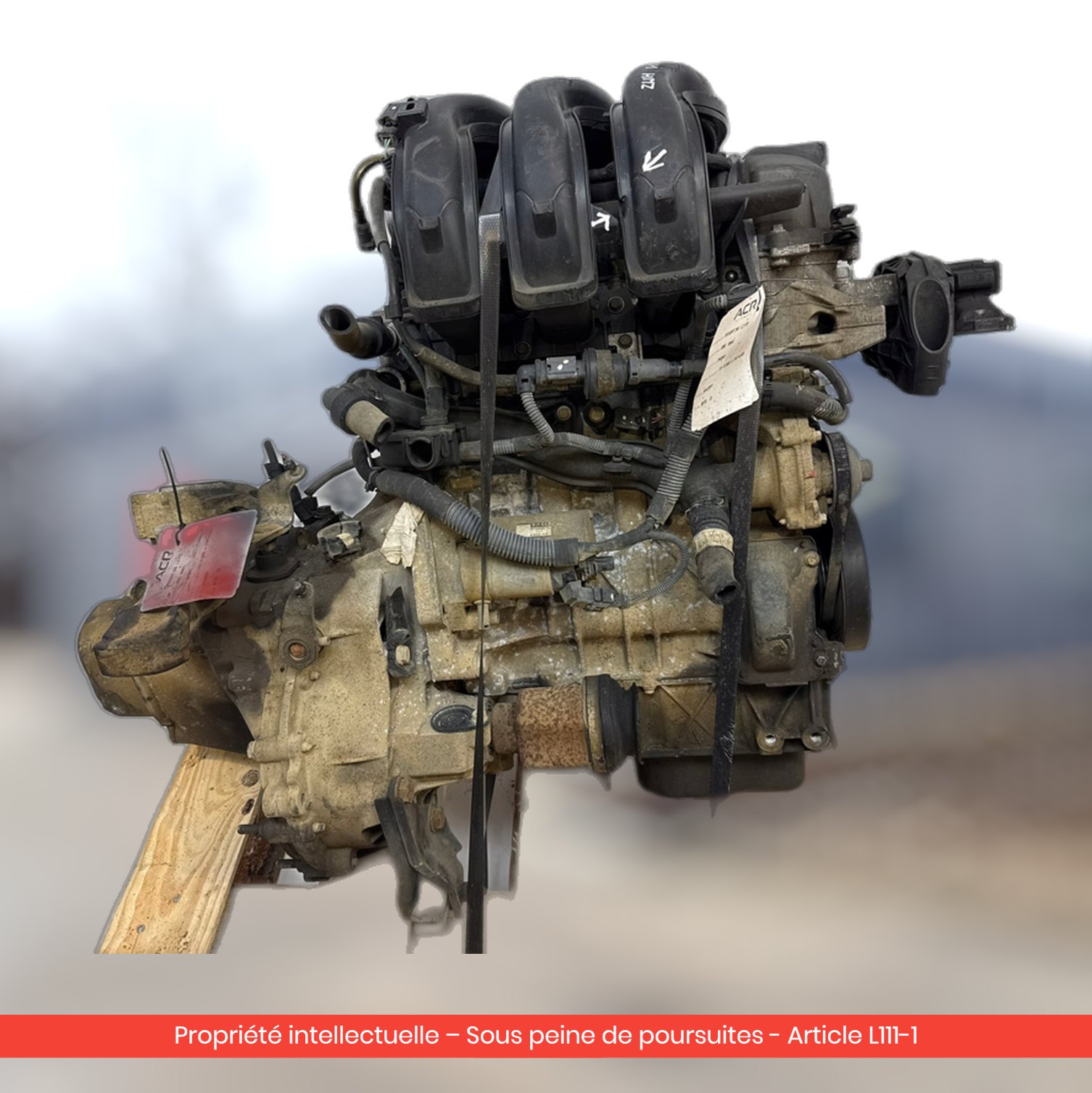 Moteur Citroën C1 II C3 III C4 II DS3 / Peugeot 108 208 2008 301 308 II HMZ HM01 — occasion — vue 2
