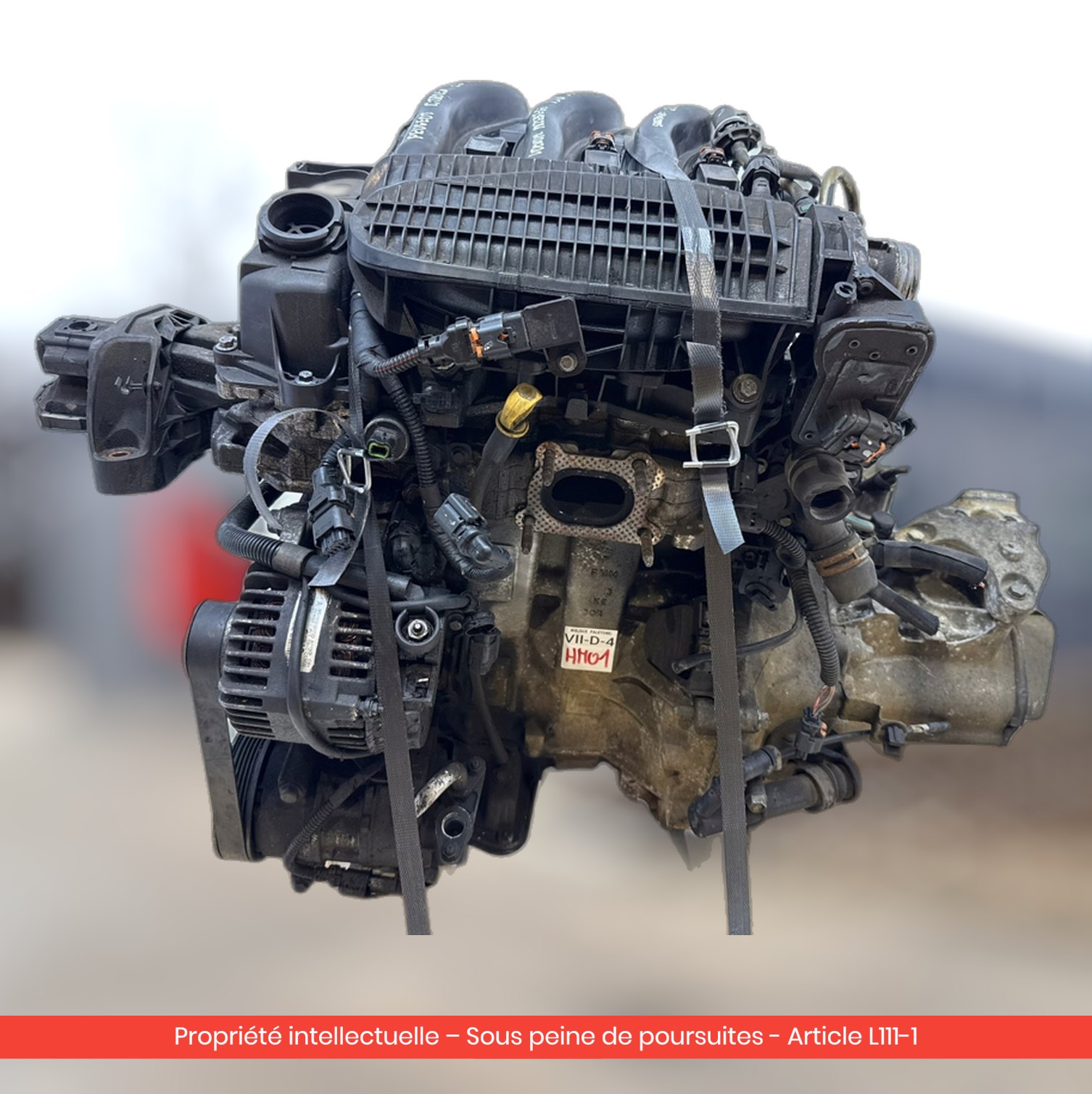 Moteur Citroën C1 II C3 III C4 II DS3 / Peugeot 108 208 2008 301 308 II HMZ HM01 — occasion — vue 4