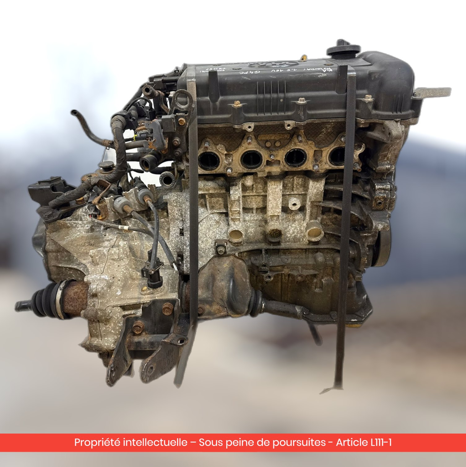 Moteur Kia Cee'd RIO III / Hyundai Accent IV G4FC — occasion — vue 2
