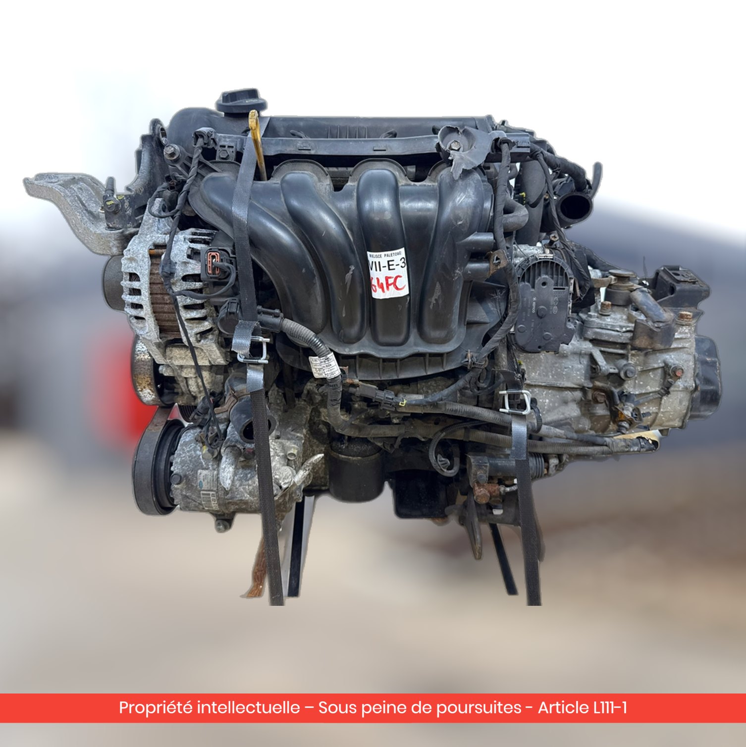 Moteur Kia Cee'd RIO III / Hyundai Accent IV G4FC — occasion — vue 3