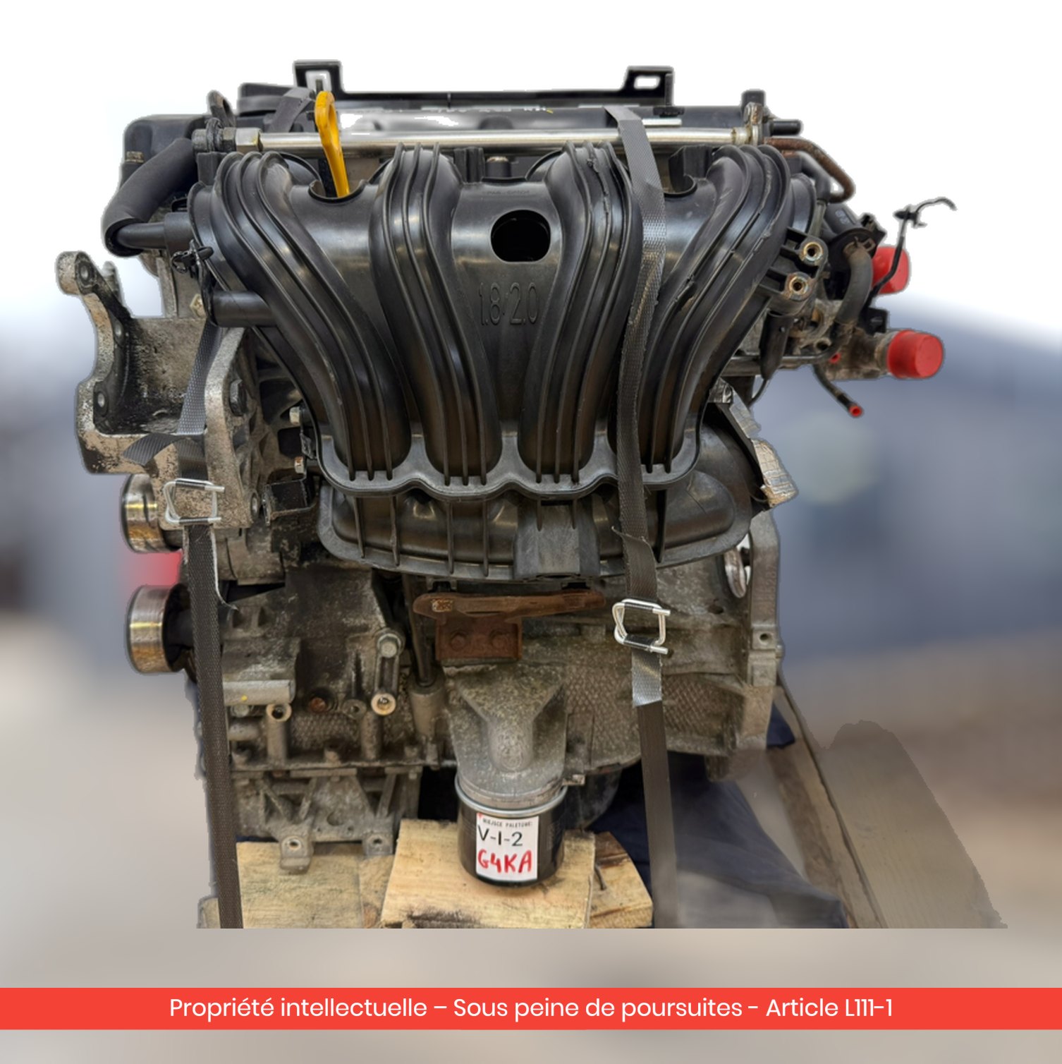 Moteur Kia Magentis G4KA — occasion — vue 2