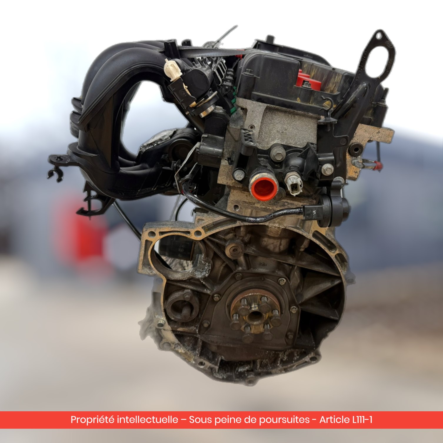 Moteur Ford Focus II MK2 / Ford C-max SHDC — occasion — vue 3