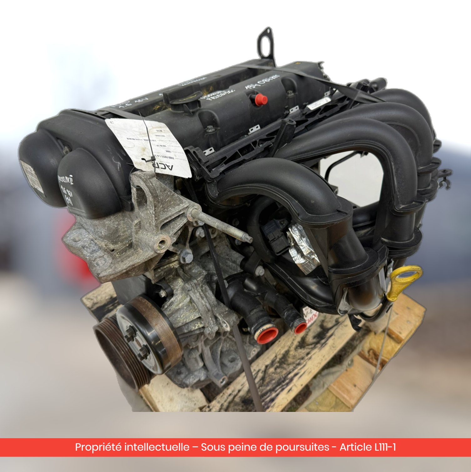 Moteur Ford Focus II MK2 / Ford C-max SHDC — occasion — vue 4