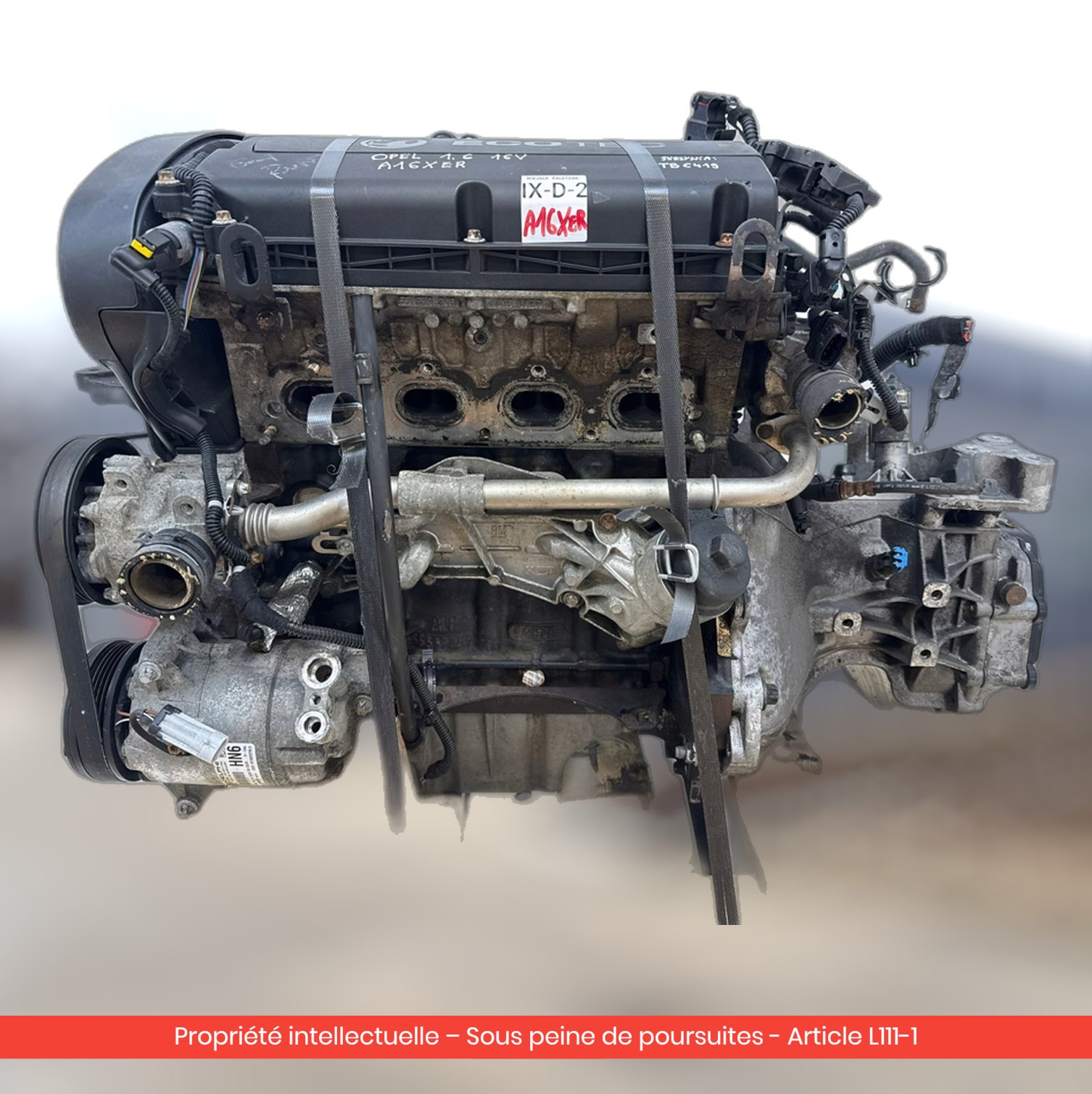 Moteur Opel Astra IV J A16XER — occasion — vue 3