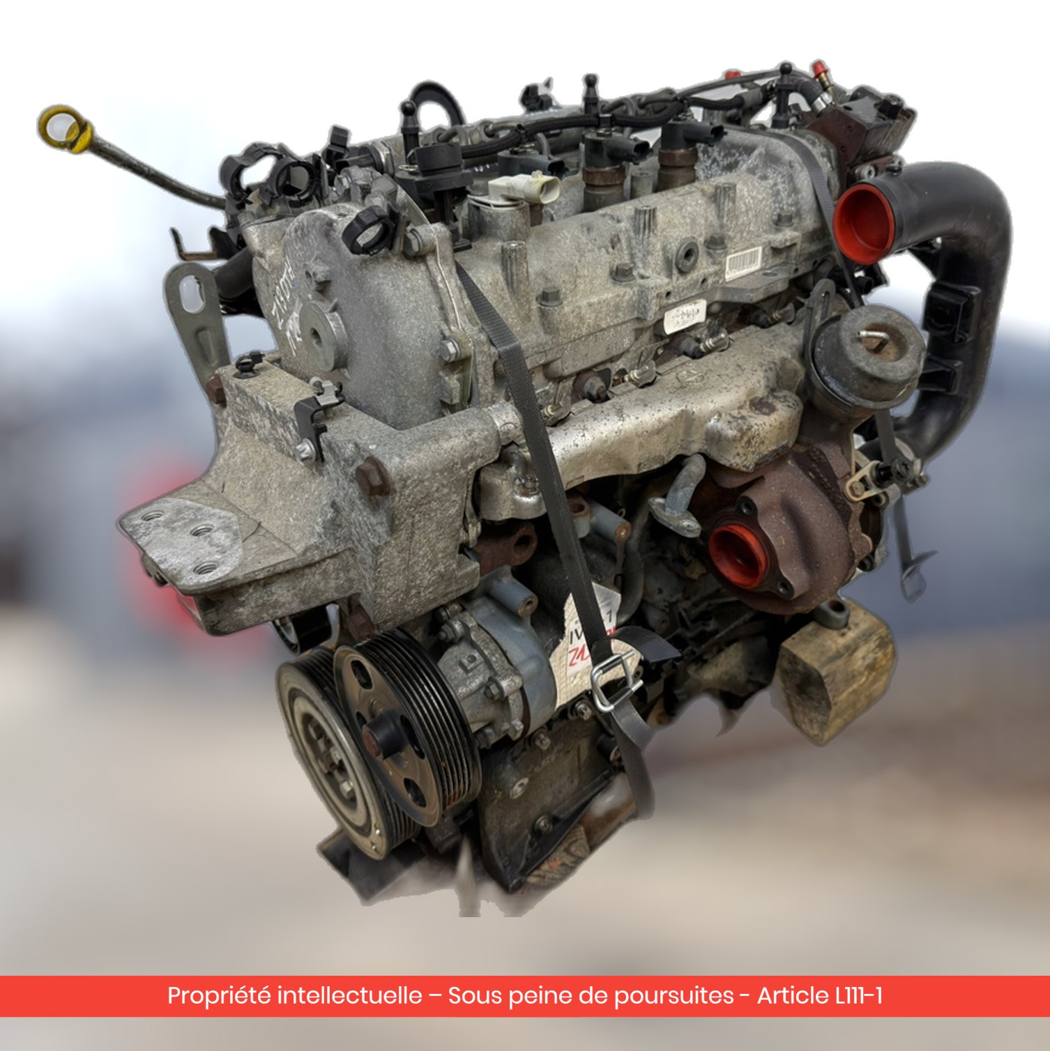 Moteur Opel Astra III H Z13DTH — occasion — vue 2