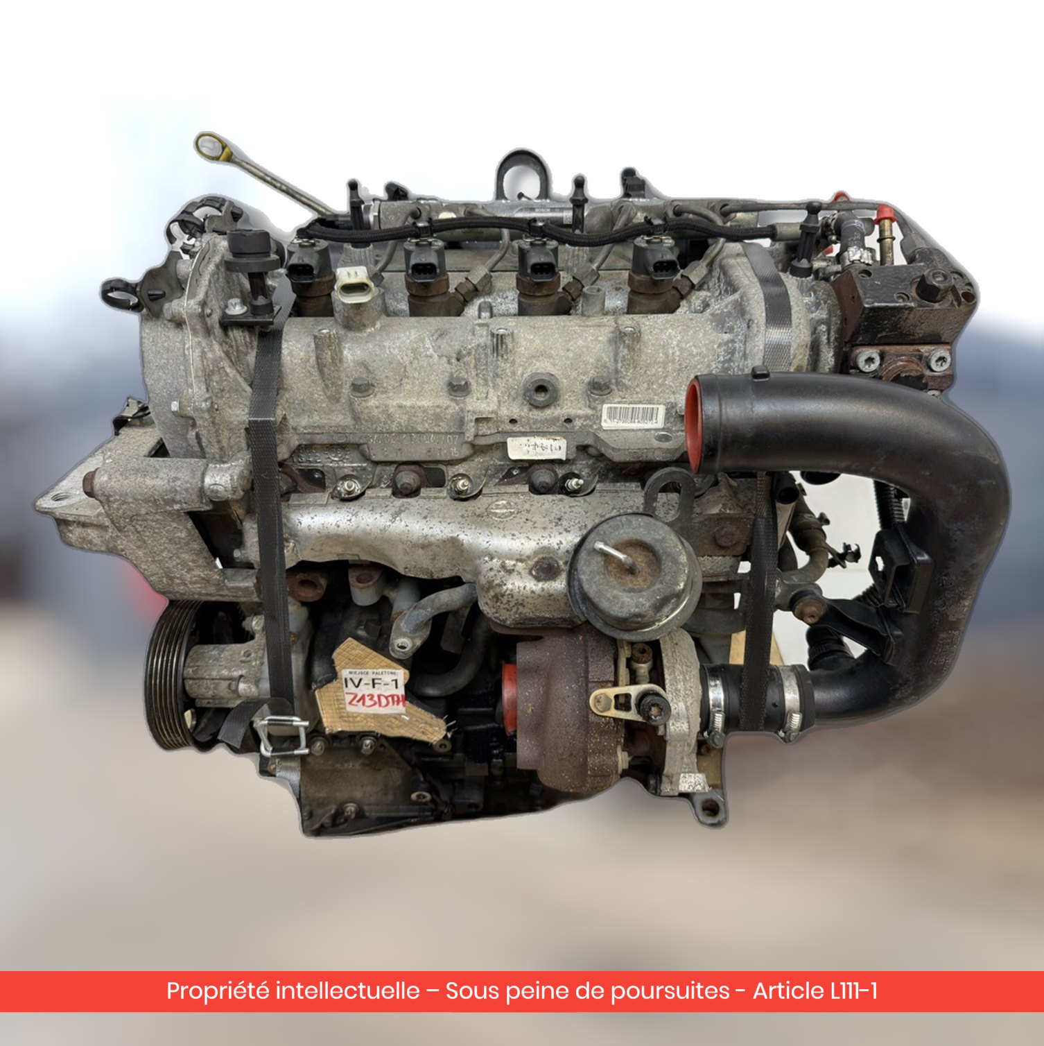 Moteur Opel Astra III H Z13DTH — occasion — vue 3