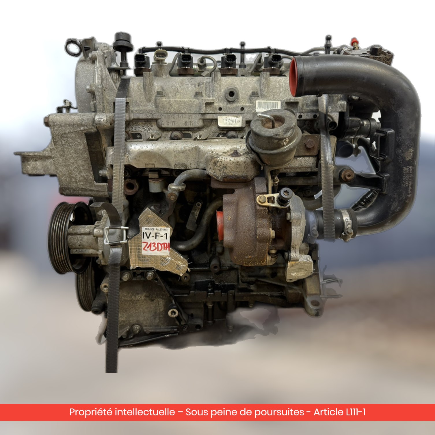 Moteur Opel Astra III H Z13DTH — occasion — vue 4