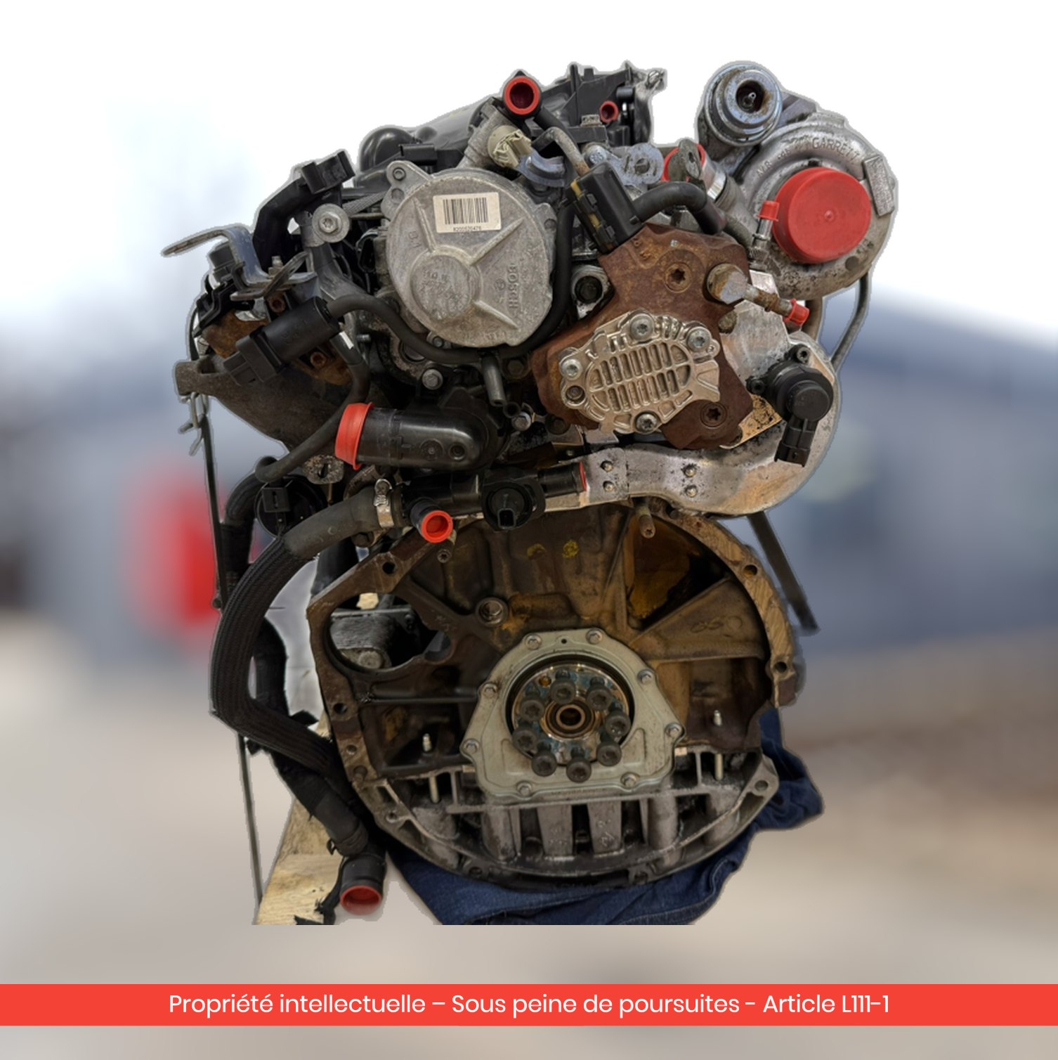 Moteur Renault Trafic / Opel Vivaro / Nissan Primastar M9R780 M9RE780 — occasion — vue 2