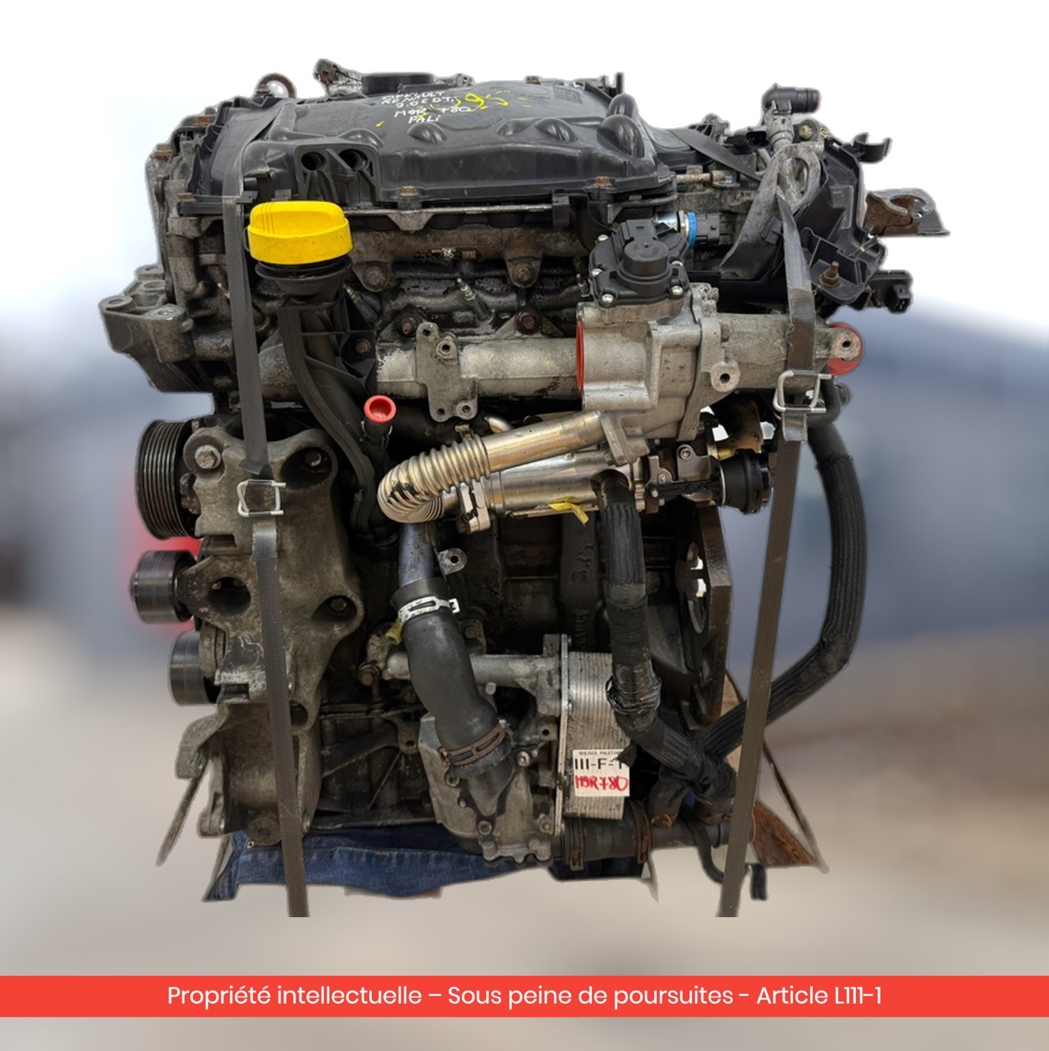Moteur Renault Trafic / Opel Vivaro / Nissan Primastar M9R780 M9RE780 — occasion — vue 3