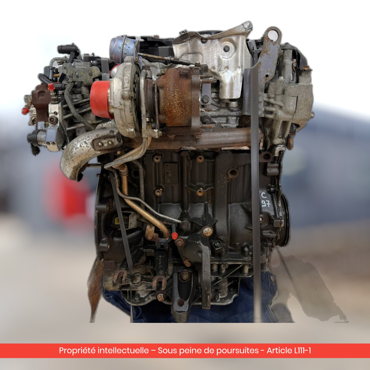 Moteur Renault Trafic / Opel Vivaro / Nissan Primastar M9R780 M9RE780 — occasion — vue 4