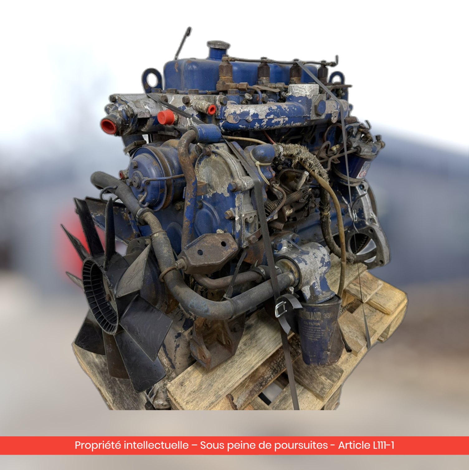 Moteur Volkswagen LT CG — occasion — vue 2