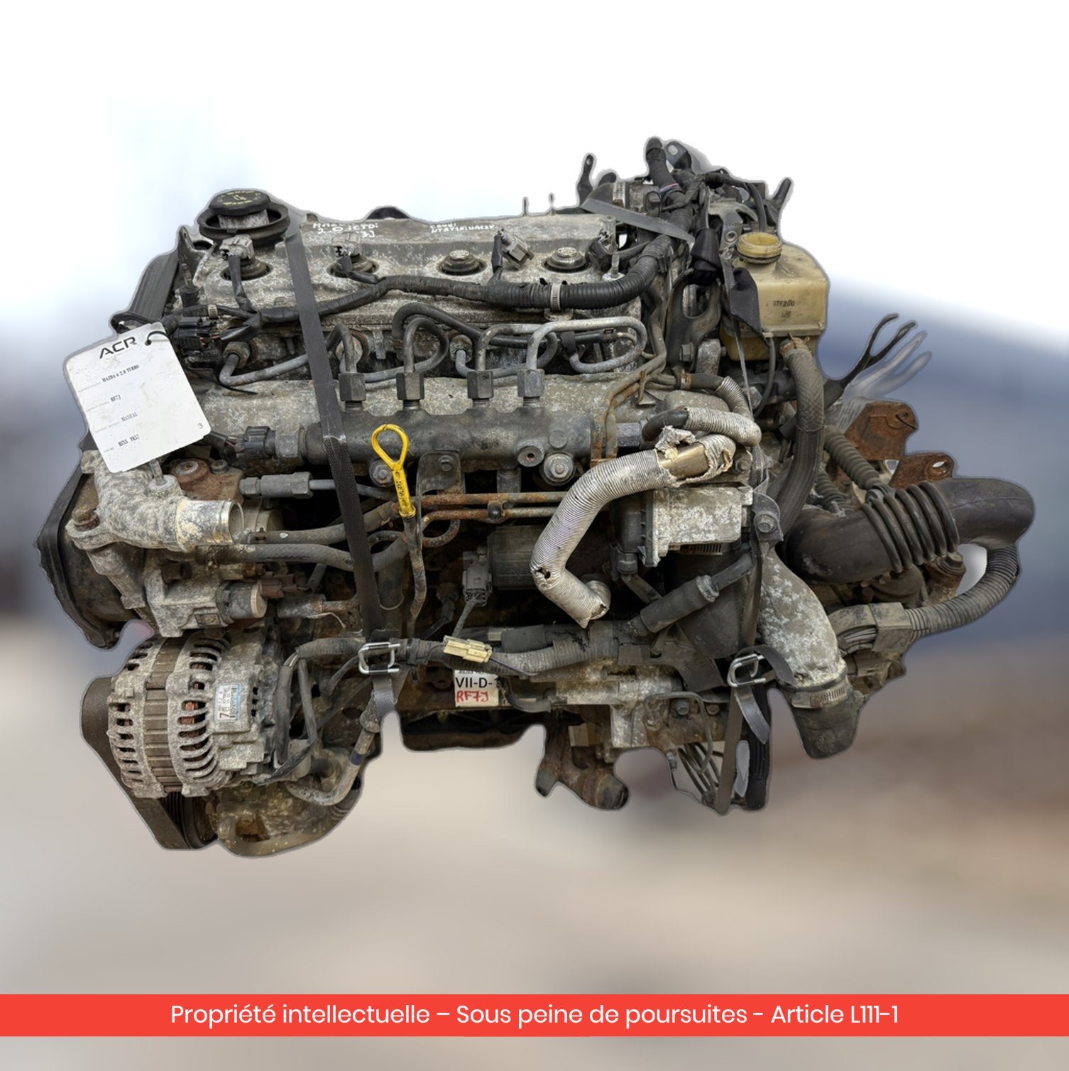 Moteur Mazda 3 BK / Mazda 6 I GG / Mazda 5 RF7J — occasion — vue 2
