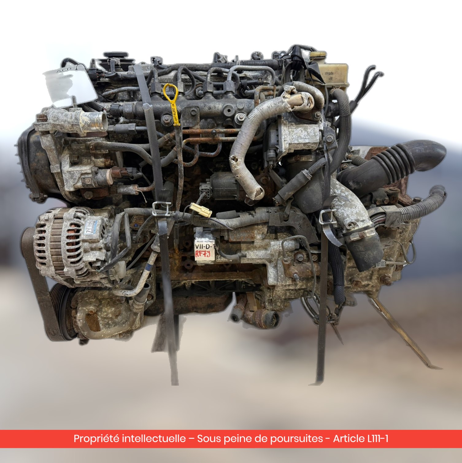 Moteur Mazda 3 BK / Mazda 6 I GG / Mazda 5 RF7J — occasion — vue 4