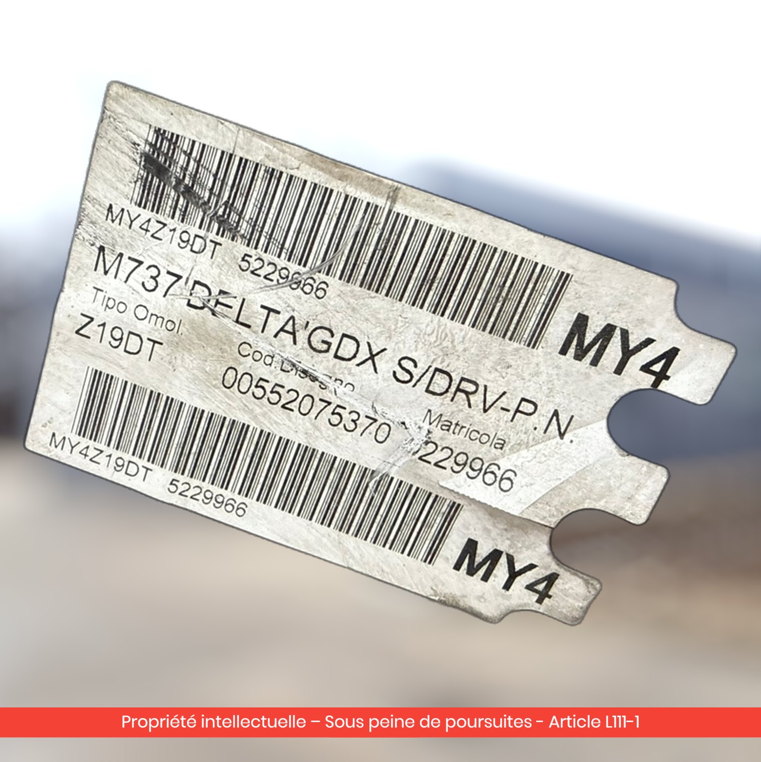 Moteur Opel Signum / Saab 9-3 II Z19DT — occasion — vue 1