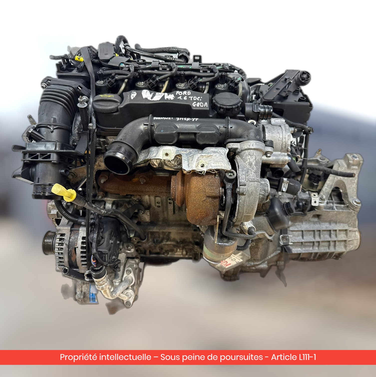 Moteur Ford Focus II MK2 G8DA — occasion — vue 4