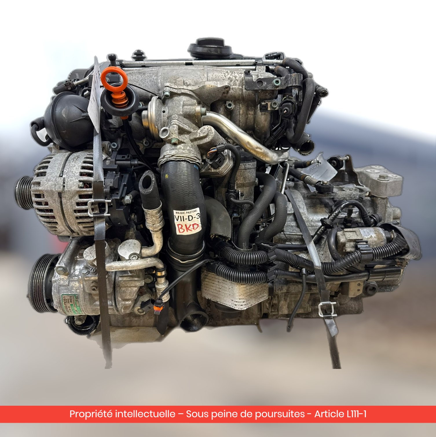 Moteur Volkswagen Golf V / Škoda Octavia II / Seat Altea BKD — occasion — vue 1