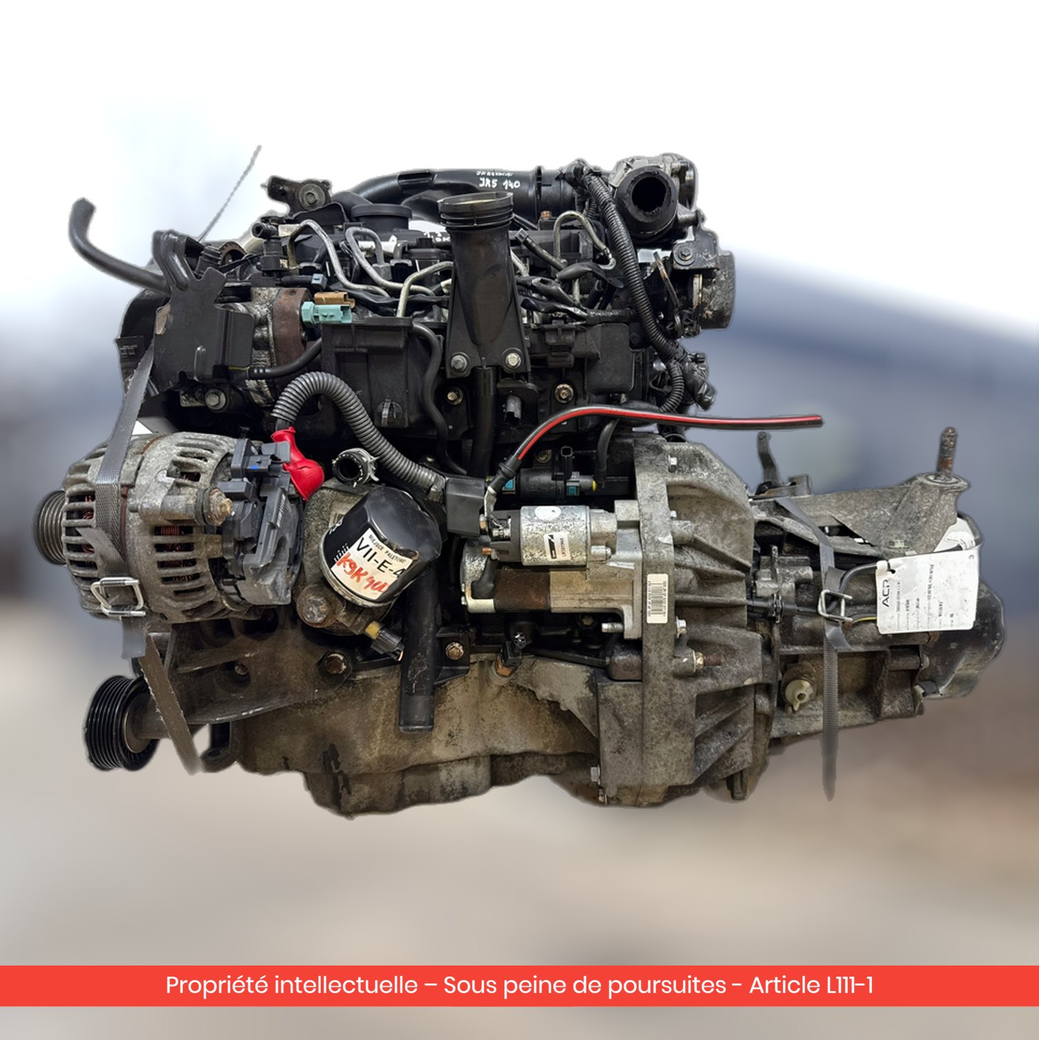 Moteur Nissan Nv200 K9K400 — occasion — vue 3