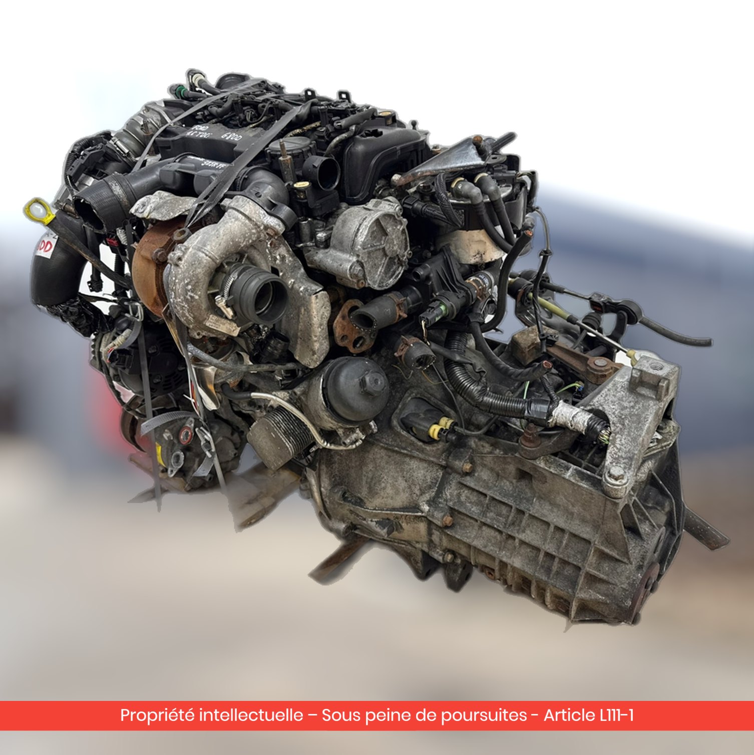 Moteur Ford Focus II MK2 G8DD — occasion — vue 1