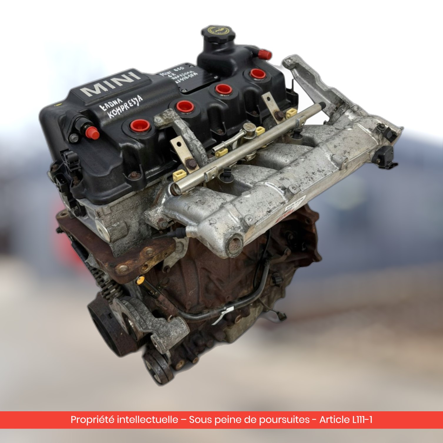 Moteur Mini Cooper S R50 R52 R53 W11B16A — occasion — vue 2