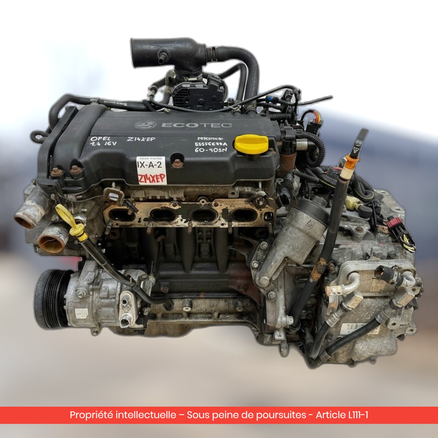 Moteur Opel Corsa C D Z14XEP — occasion — vue 3