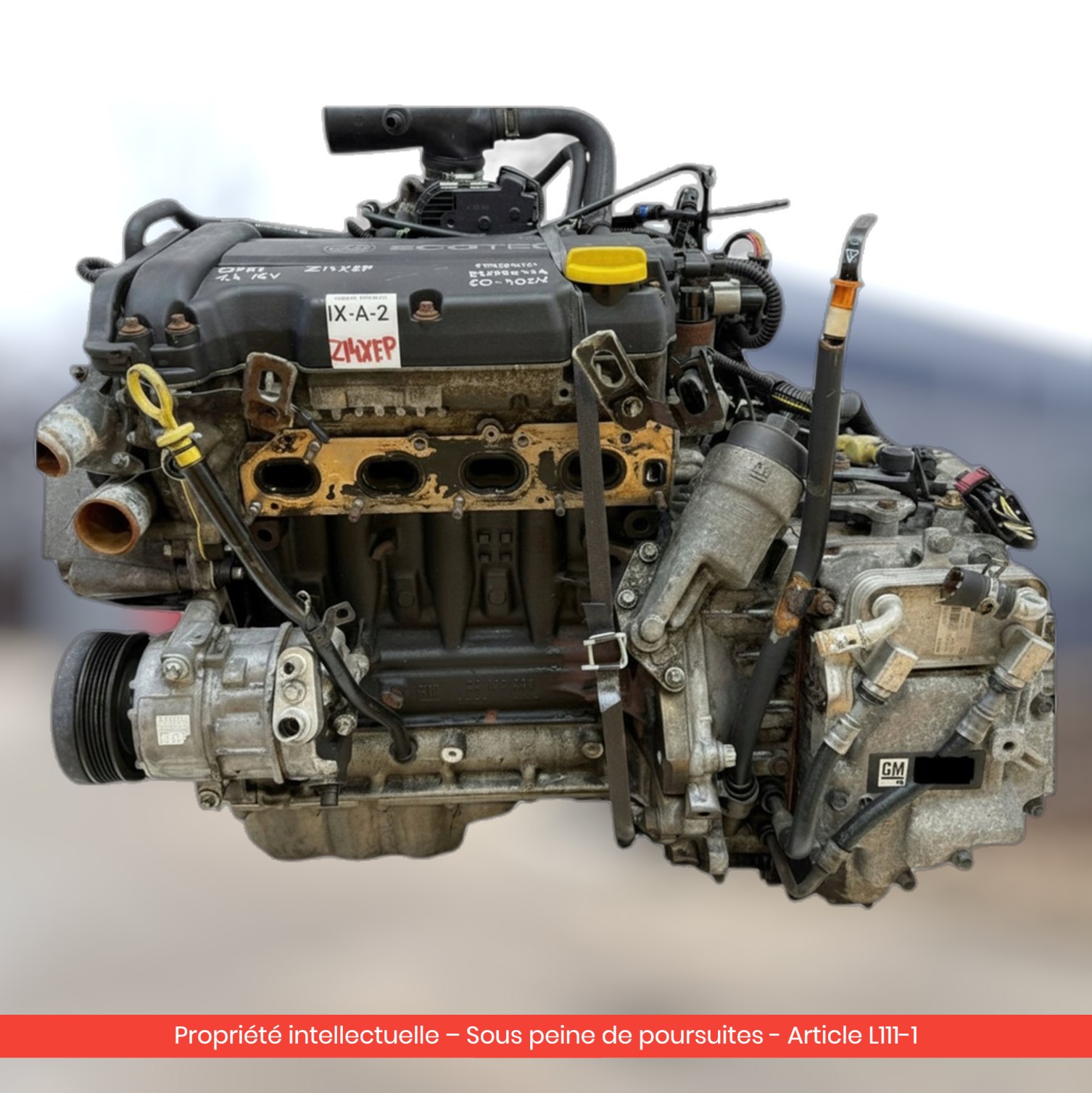 Moteur Opel Corsa C D Z14XEP — occasion — vue 4
