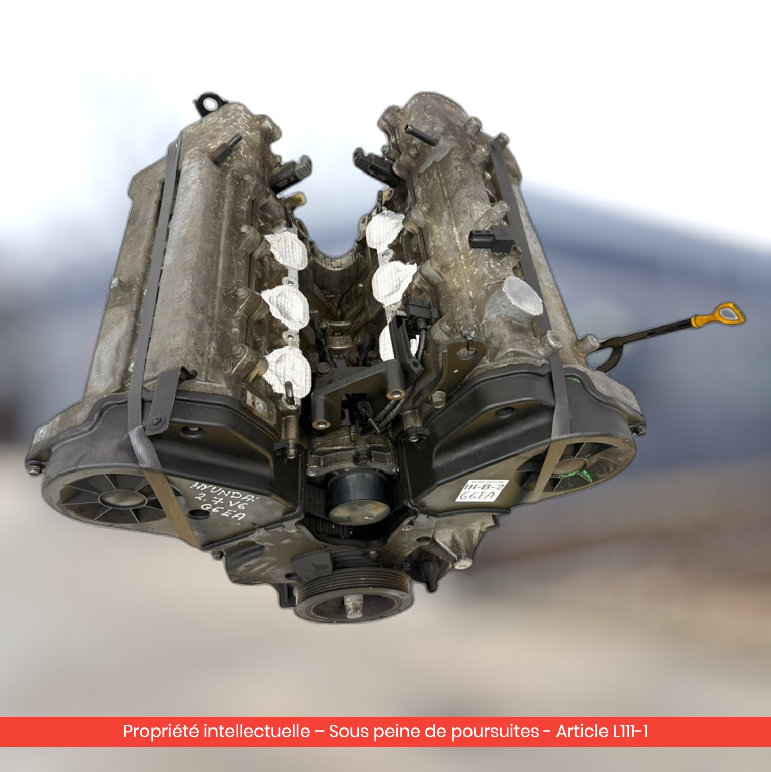 Moteur Hyundai Santa FE II / Kia Magentis V6 G6EA — occasion — vue 4