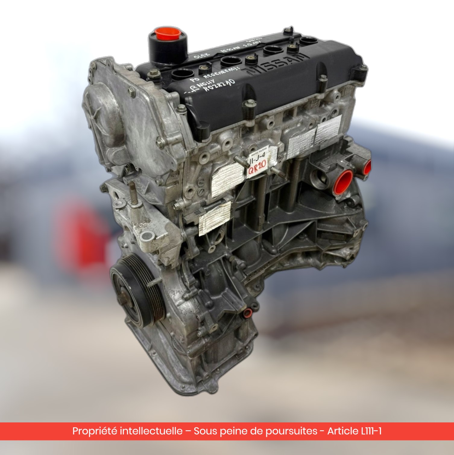 Moteur Nissan X-trail QR20 QR20DE — occasion — vue 4