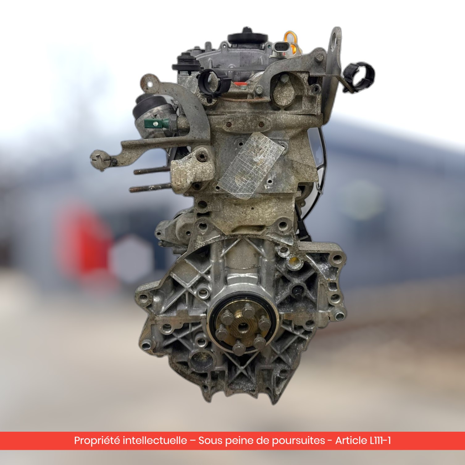 Moteur Volkswagen Polo IV / Škoda Fabia I / Seat Ibiza III AZQ — occasion — vue 2