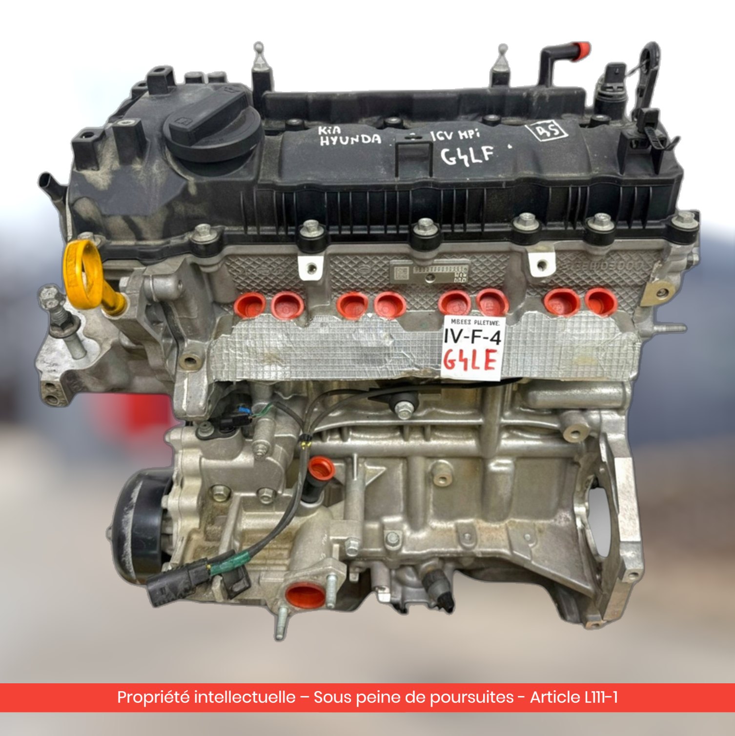 Moteur Kia Picanto III RIO IV G4LF — occasion — vue 3