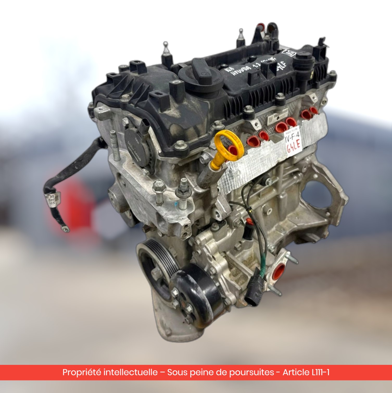 Moteur Kia Picanto III RIO IV G4LF — occasion — vue 4