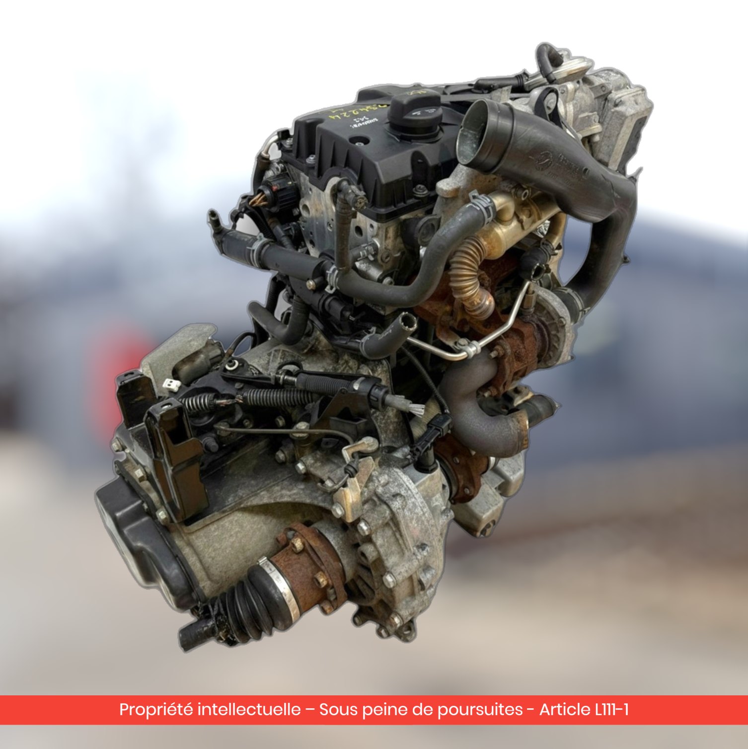 Moteur Volkswagen Polo IV / Škoda Fabia II / Seat Cordoba II BNV — occasion — vue 3