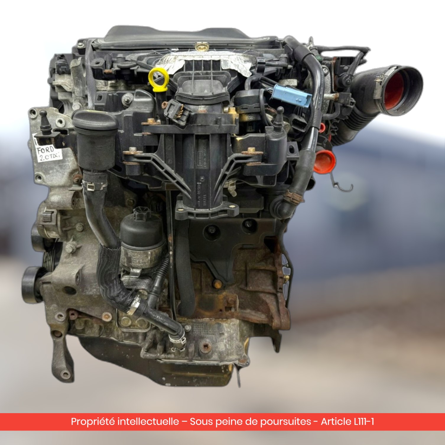 Moteur Ford Mondeo IV MK4 TXBA — occasion — vue 4