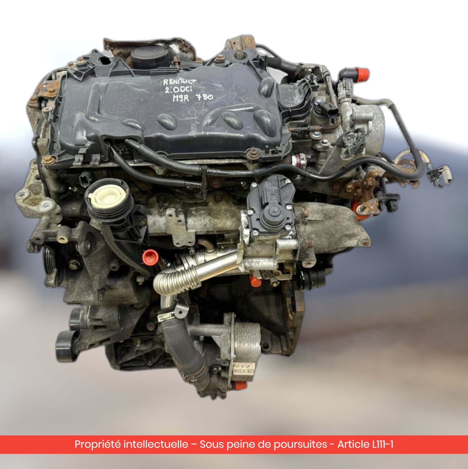 Moteur Renault Trafic / Opel Vivaro / Nissan Primastar M9R780 M9RE780 — occasion — vue 2