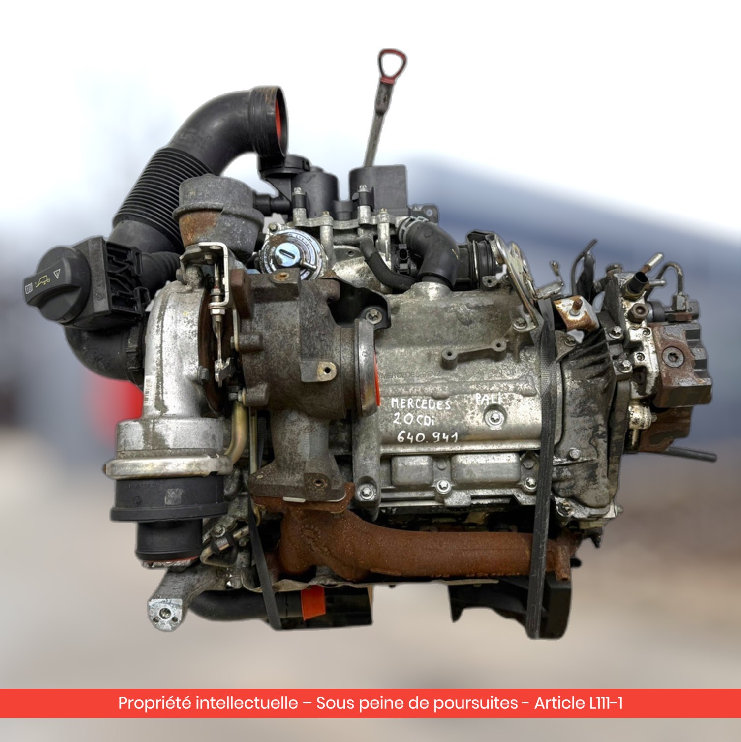 Moteur Mercedes A / Mercedes B 640 — occasion — vue 2