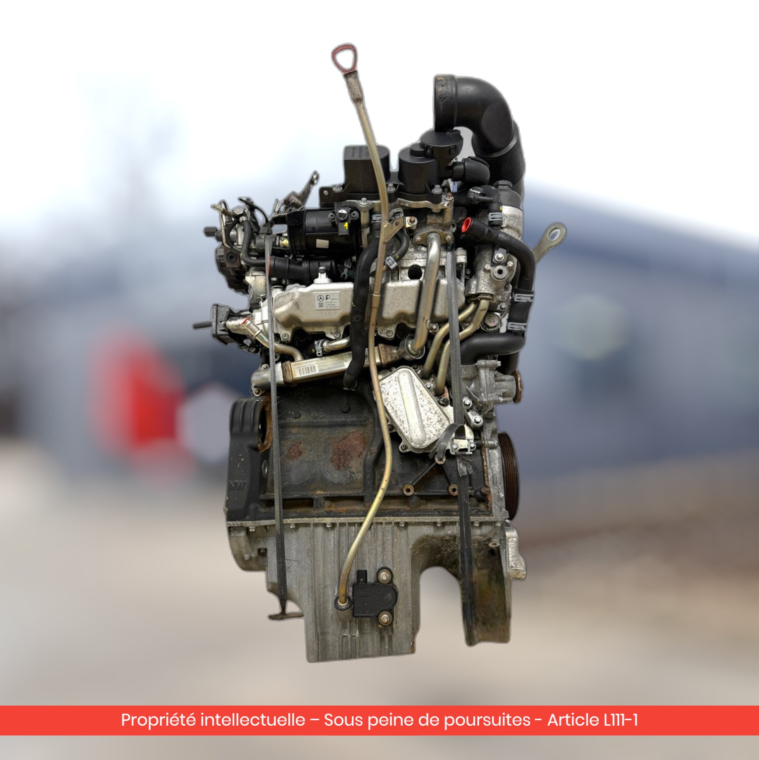 Moteur Mercedes A / Mercedes B 640 — occasion — vue 3