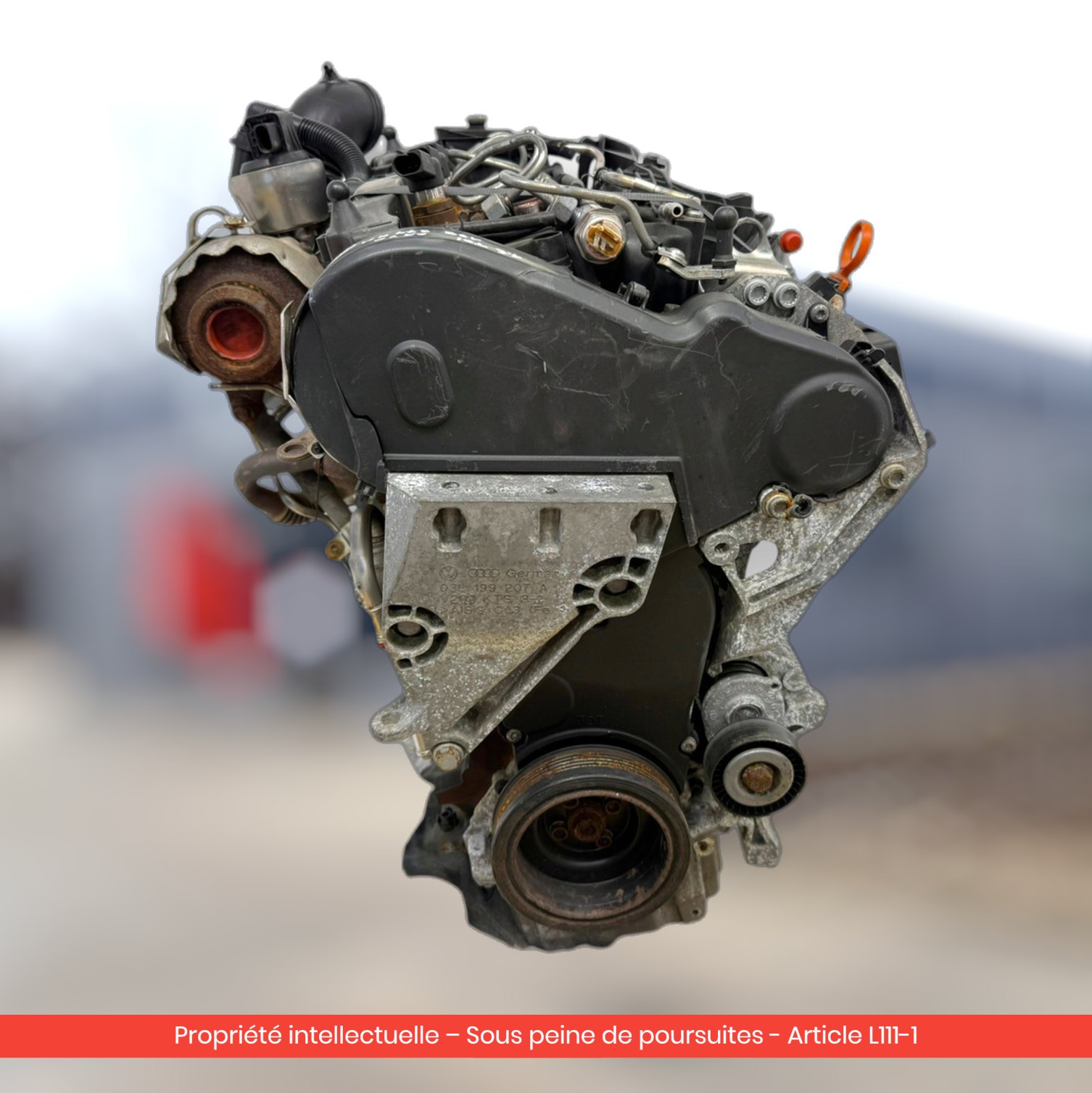 Moteur Audi / Volkswagen / Seat CAY CAYC — occasion — vue 2