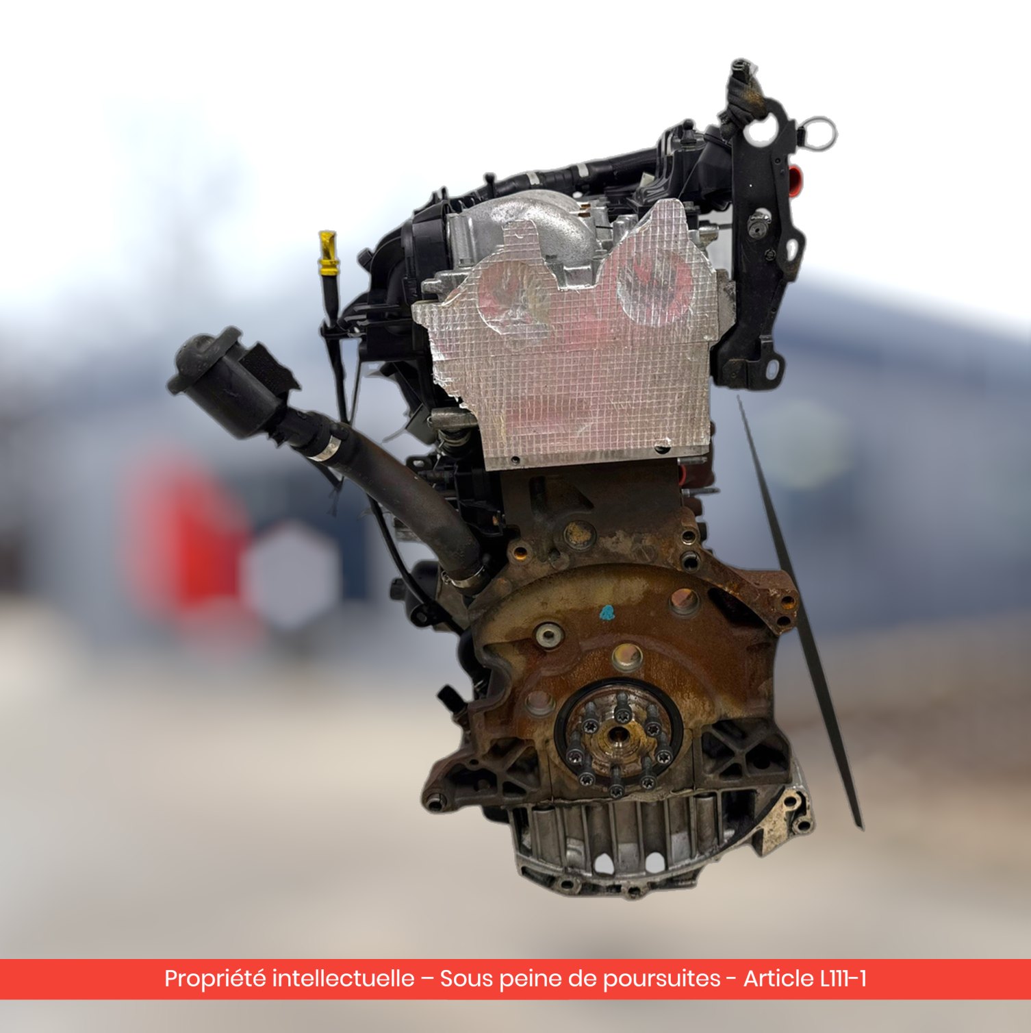 Moteur Citroën C5 II C6 C8 / Peugeot 407 607 807 / Fiat Ulysse 4HT — occasion — vue 2