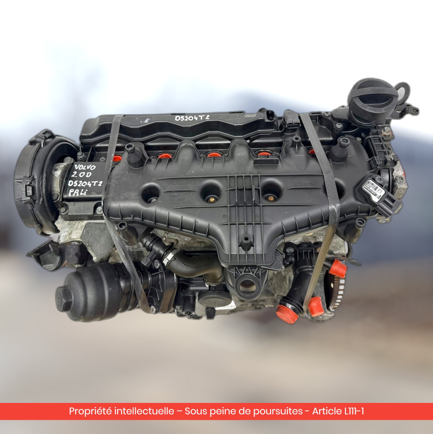 Moteur Volvo S80 II V70 III V60 S60 II D5204T2 — occasion — vue 4