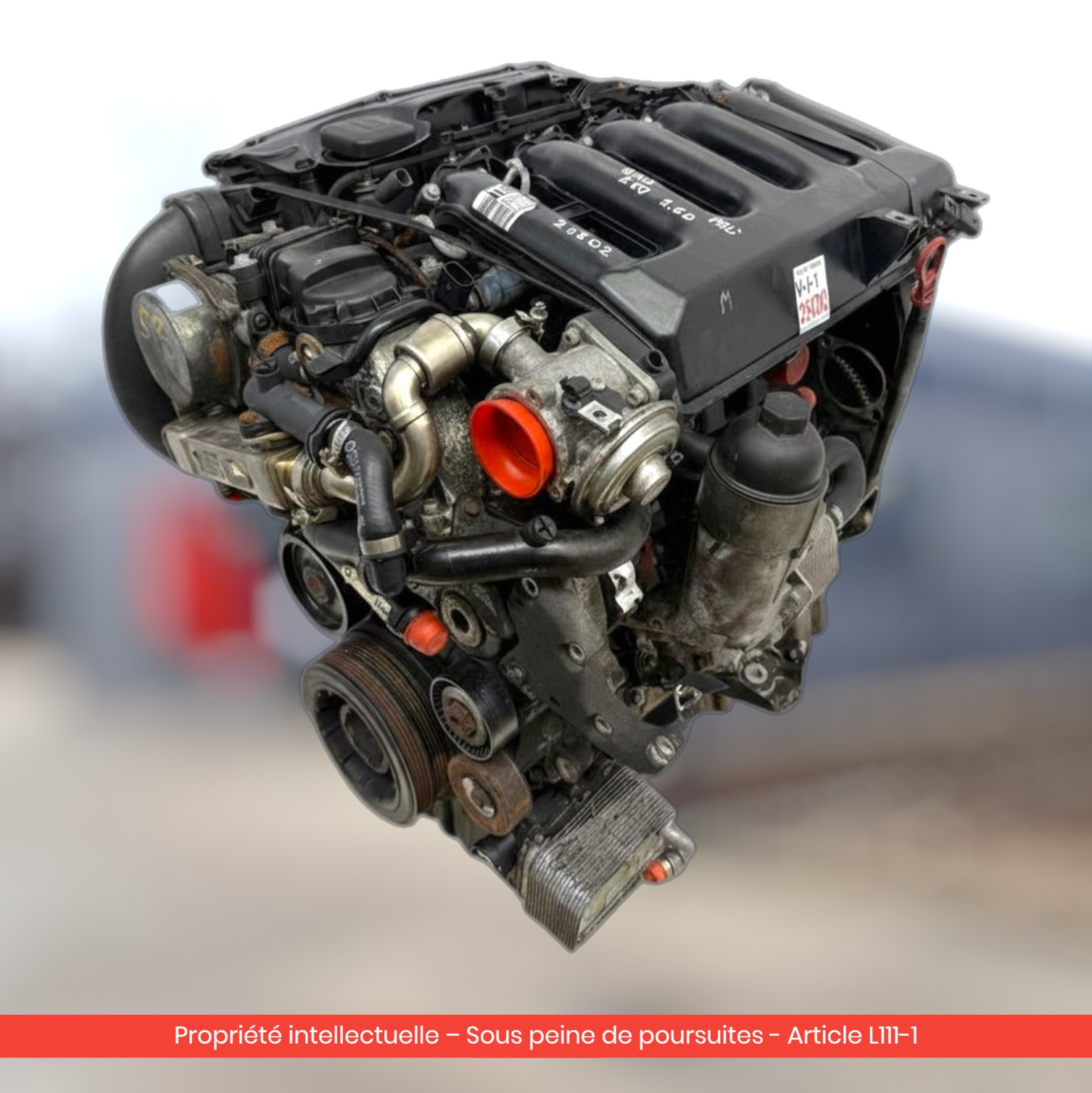 Moteur BMW E60 E61 D M57D25 256D2 — occasion — vue 1