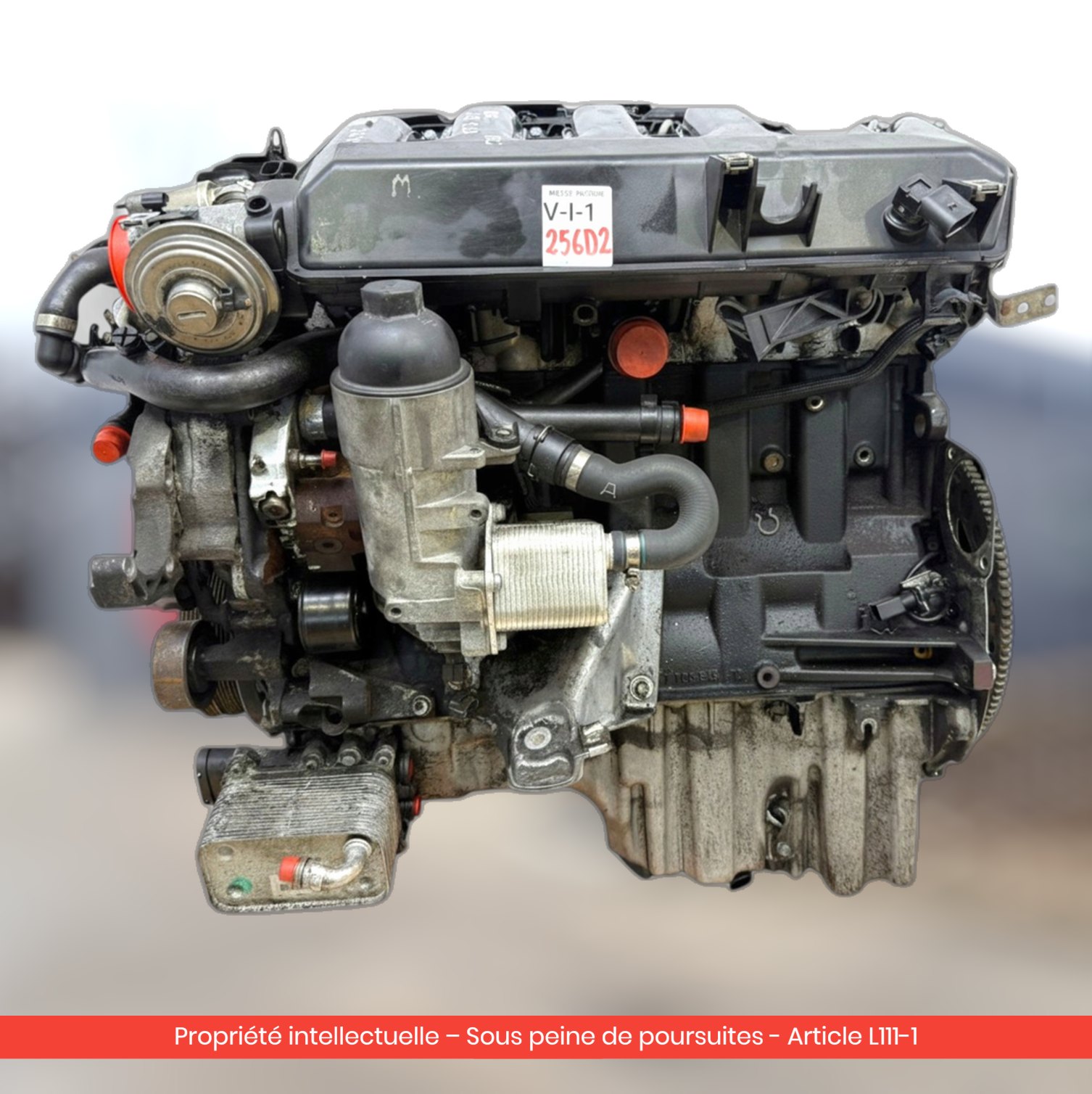 Moteur BMW E60 E61 D M57D25 256D2 — occasion — vue 2